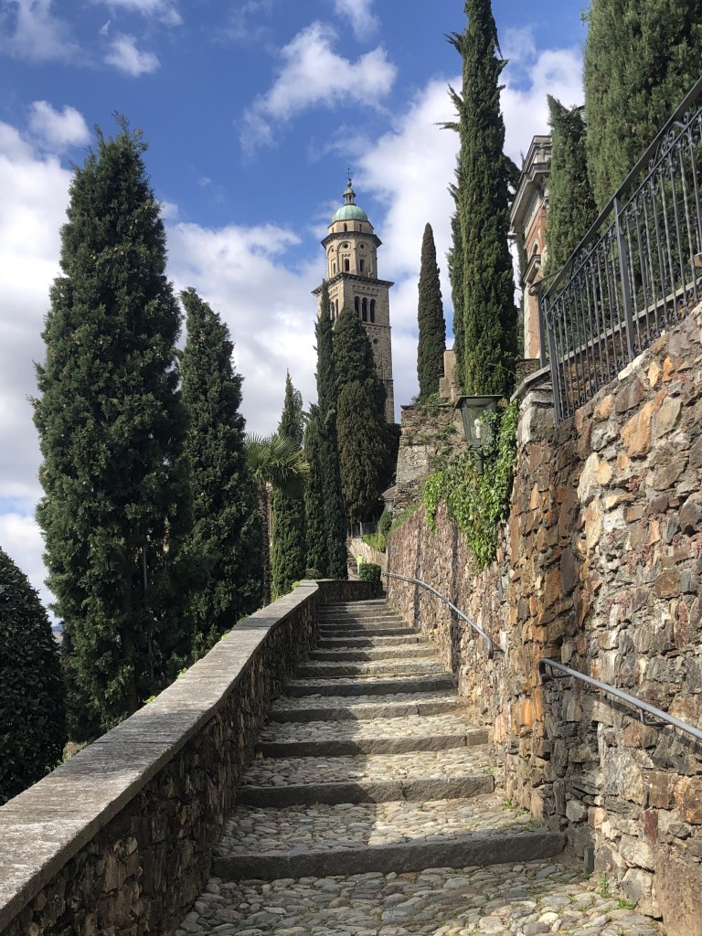 Morcote dans le canton du Tessin
