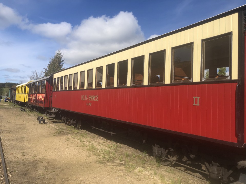 Train à vapeur Velay express