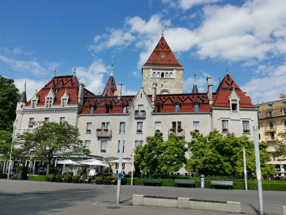 Château d’Ouchy à Lausanne 