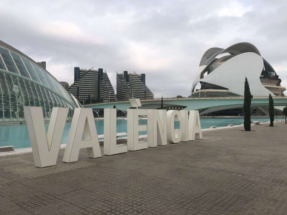 la cité des arts et des sciences à Valence en Espagne