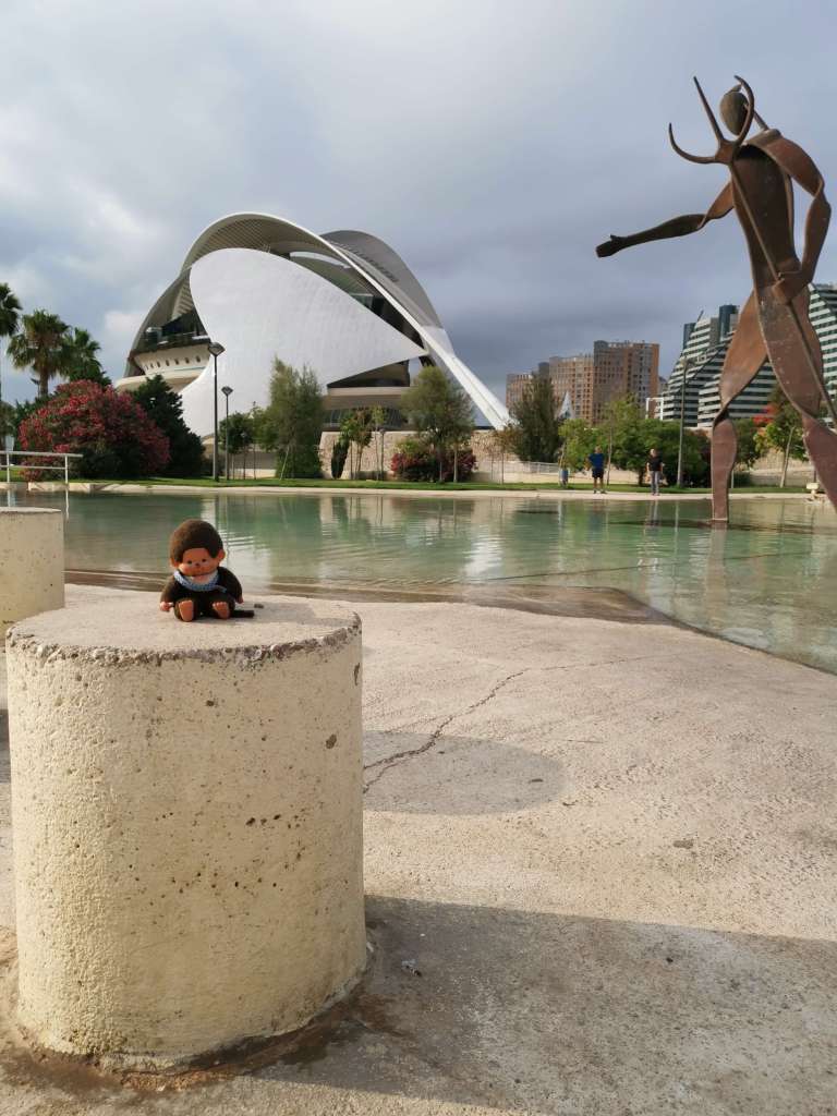 la cité des arts et des sciences à Valence en Espagne