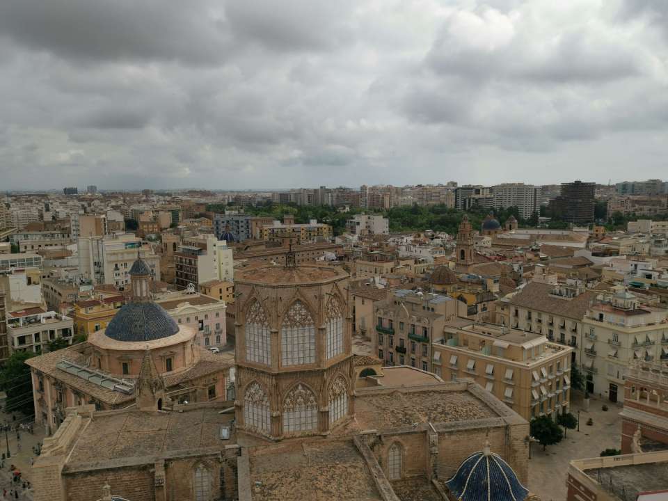 La tour Del Miguelete à Valence en Espagne