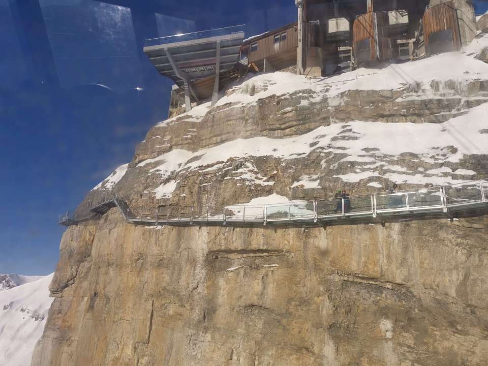 Thrill Walk au Schilthorn 