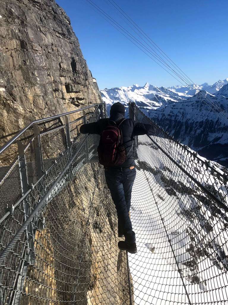 Thrill Walk au Schilthorn 