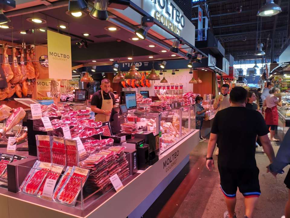 Marché de la Boqueria à Barcelone