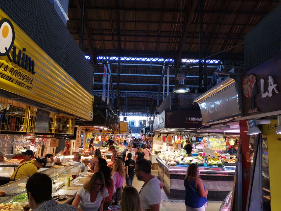 Marché de la Boqueria à Barcelone
