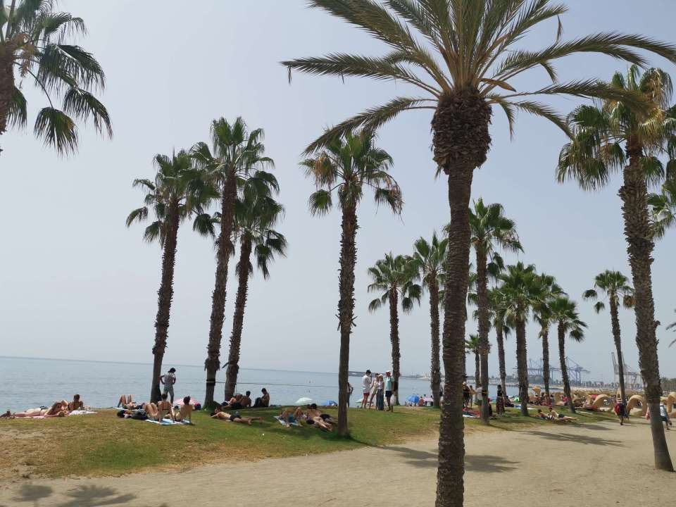 plage de Malaga