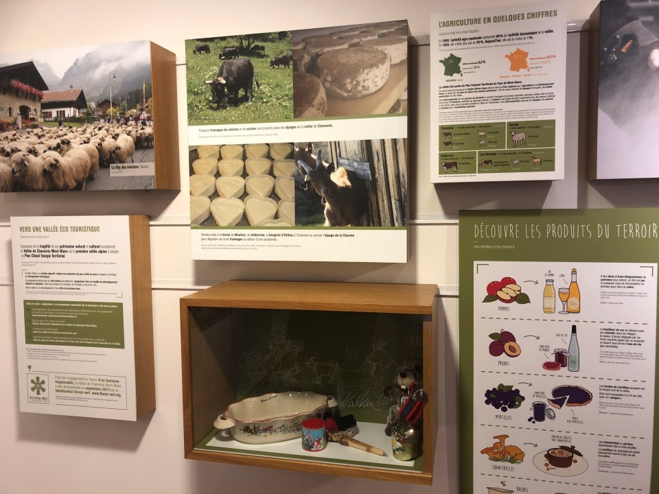 la maison de l’alpage à l'office de tourisme de Servoz