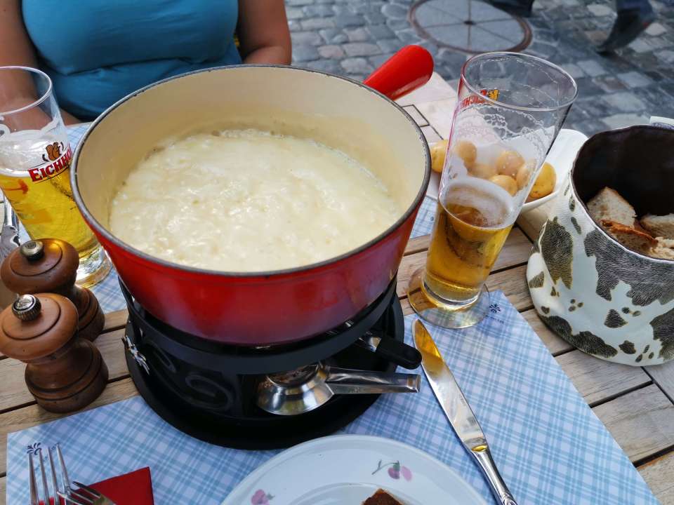 Fondue à Lucerne en Suisse 