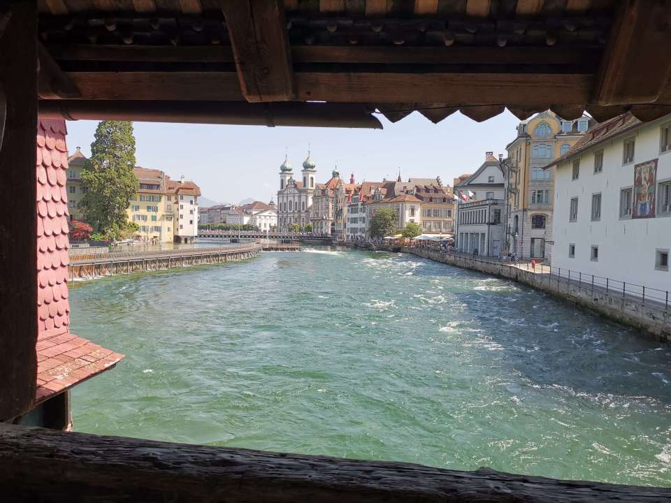 Pont de l’Ivraie Spreuerbrücke à Lucerne 