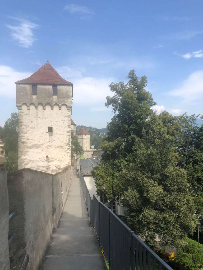 remparts de la Musegg à Lucerne 