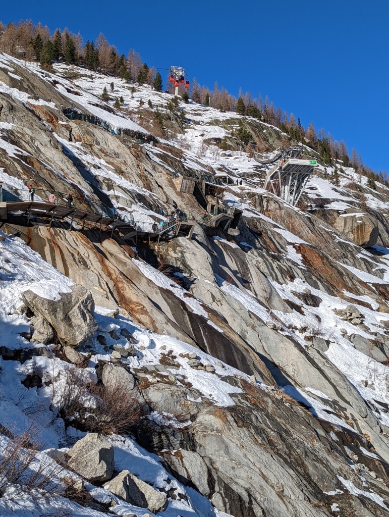 Le train du Montenvers - la Mer de Glace 