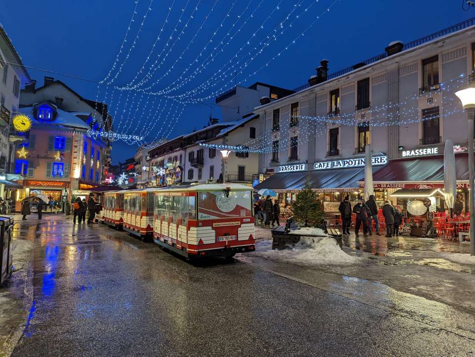 rues de Chamonix Mont Blanc