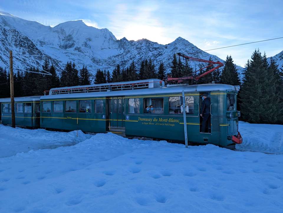 Le tramway du Mont Blanc
