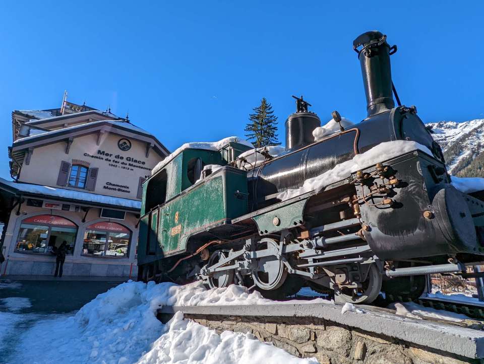 Le train du Montenvers - la Mer de Glace 