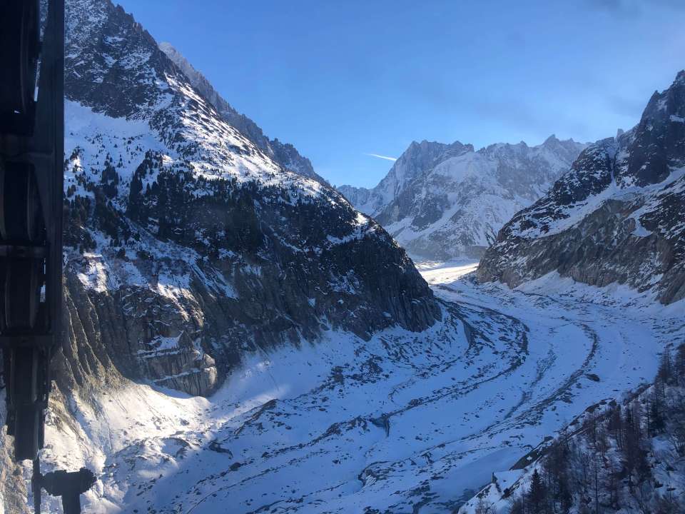 Le train du Montenvers - la Mer de Glace 