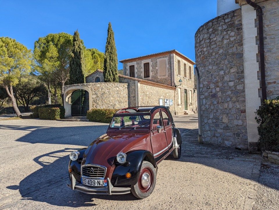 balade en 2 cv dans l'Hérault 