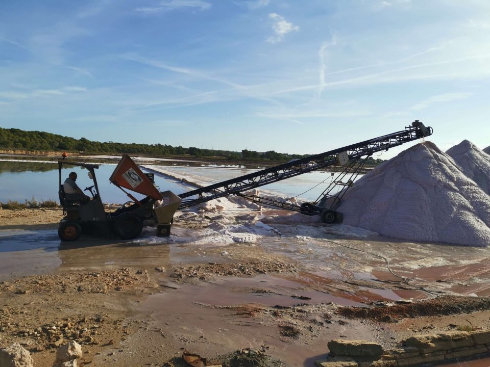 Salins de Colonia de Sant Jordi au Sud de Majorque