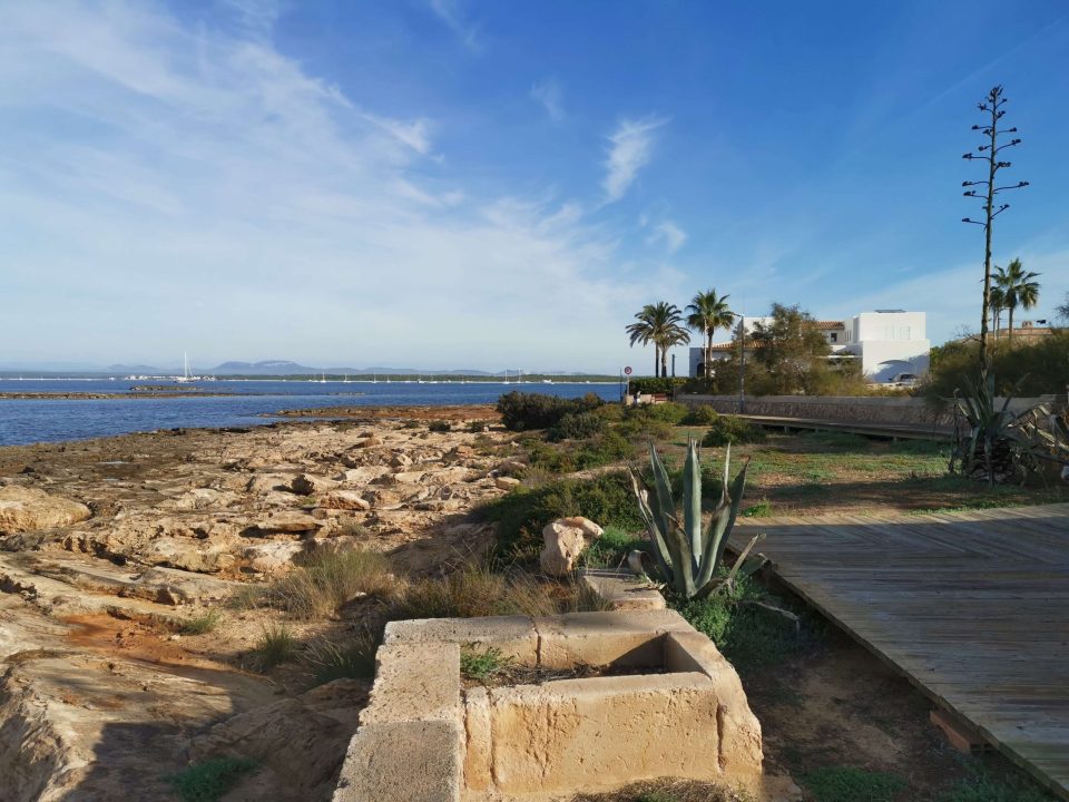 Salins de Colonia de Sant Jordi au Sud de Majorque