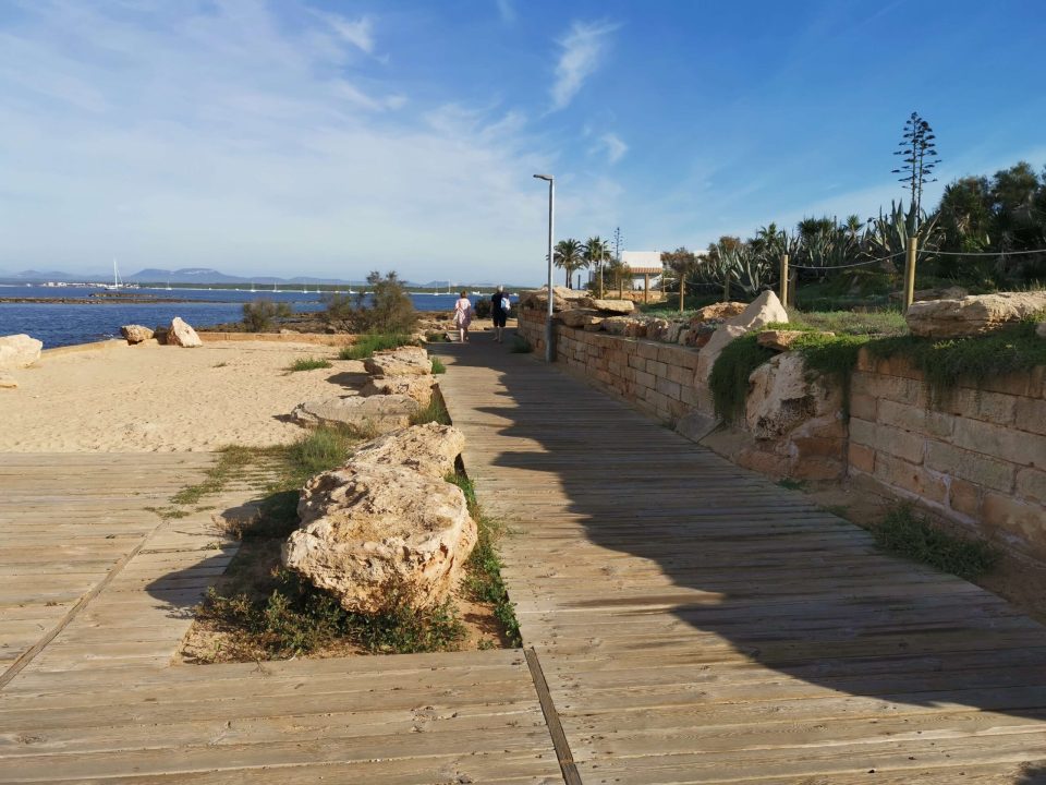 Salins de Colonia de Sant Jordi au Sud de Majorque