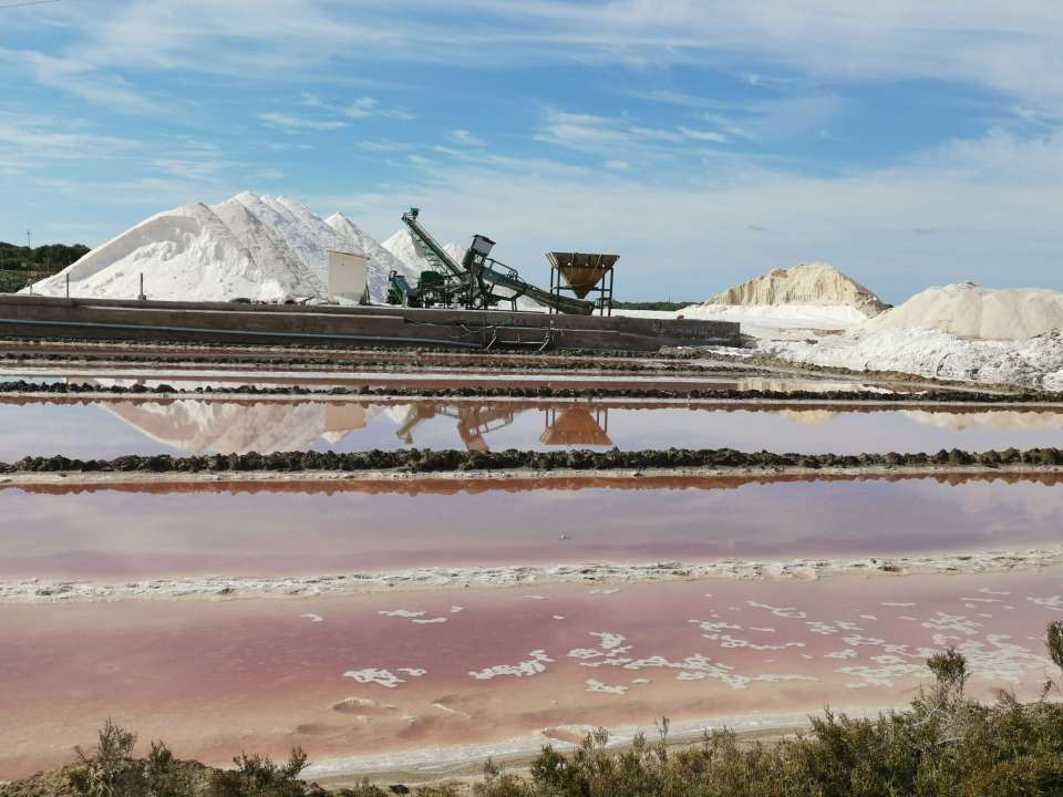Salins de Colonia de Sant Jordi au Sud de Majorque