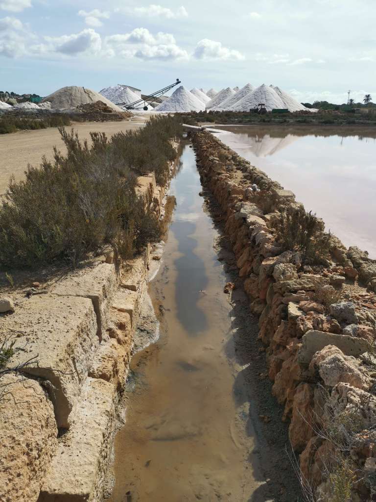 Salins de Colonia de Sant Jordi au Sud de Majorque