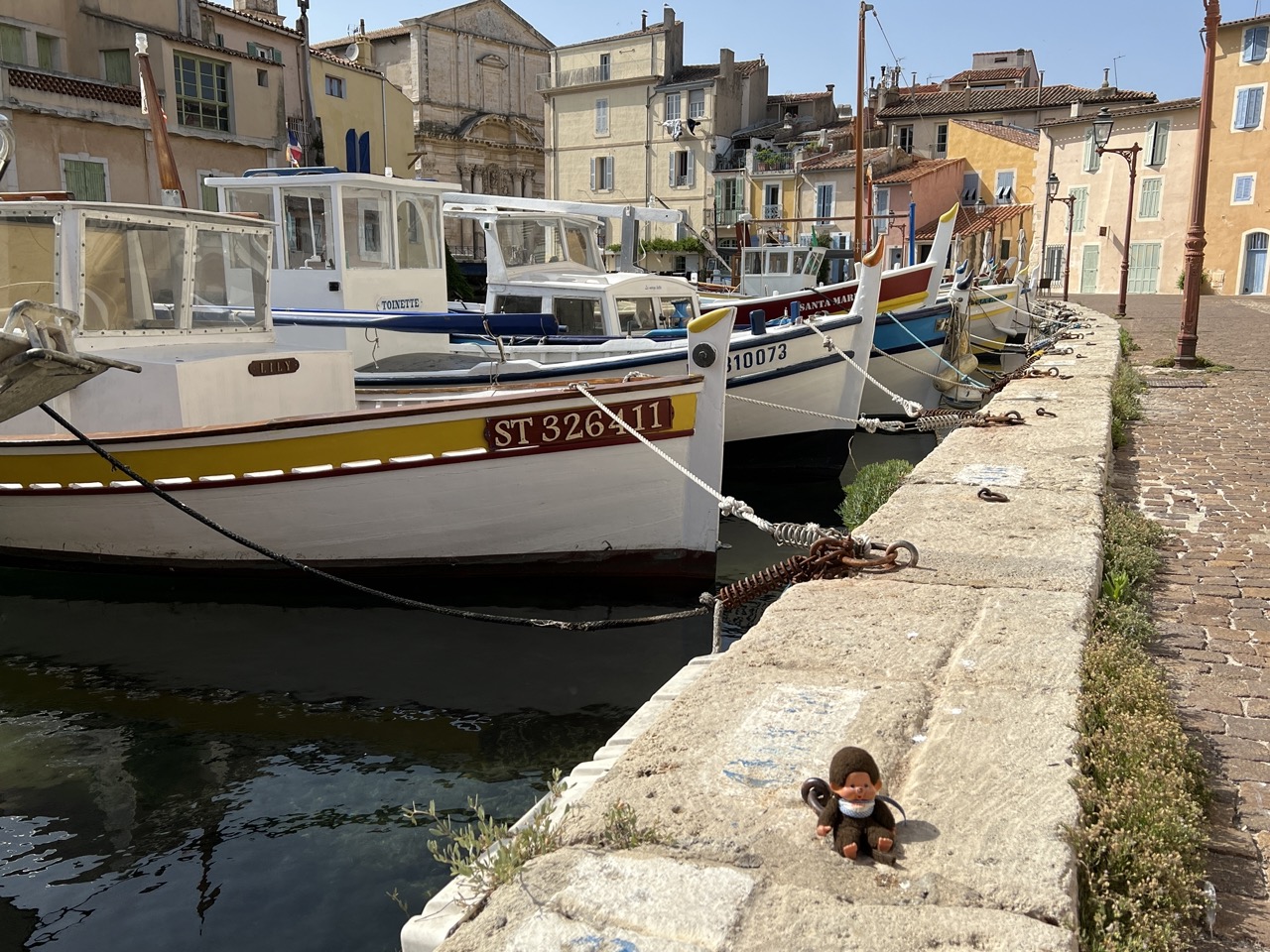 séjour à Martigues dans les Bouches du Rhone.