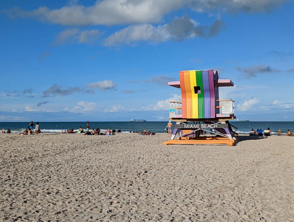 plage de Miami Beach 