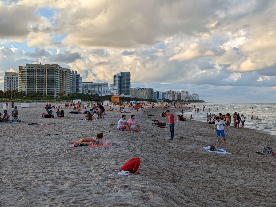 plage de Miami Beach 