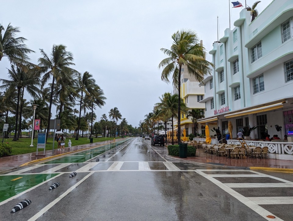 Miami quand il pleut 