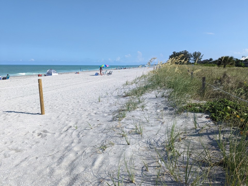 plage de Captiva Island