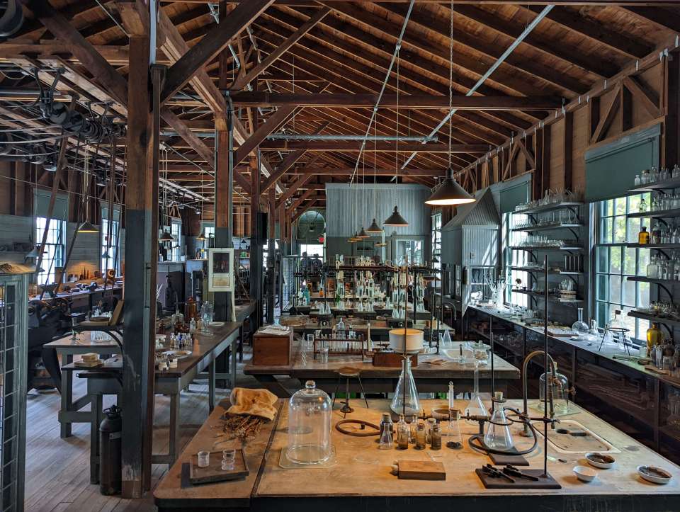 maisons hiver Edison et Ford à Fort Myers