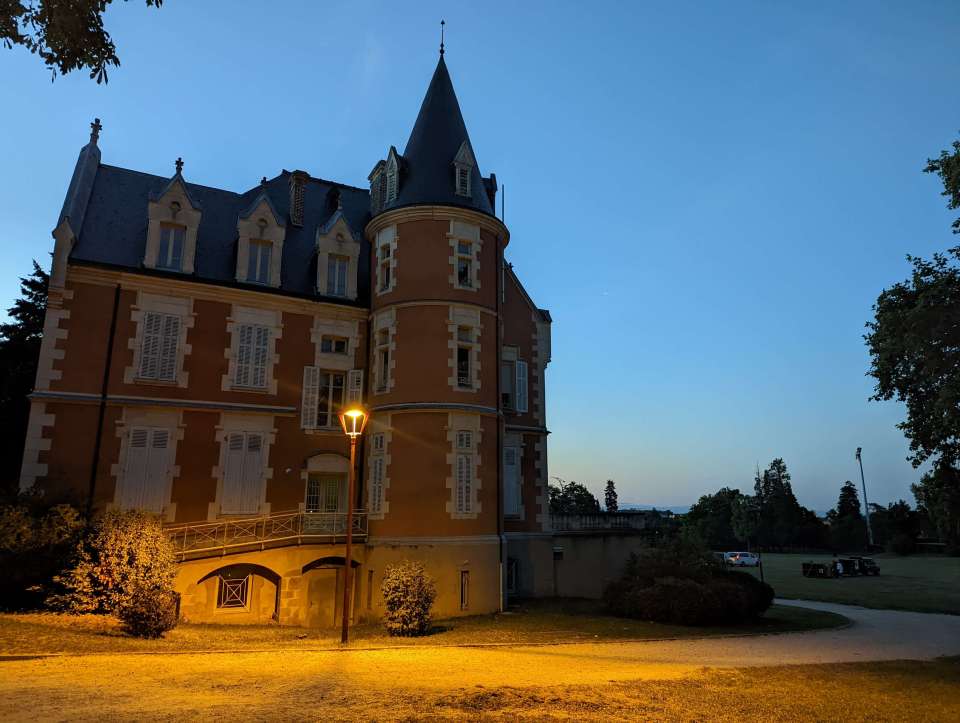 parc du château de Déomas en Ardèche 
