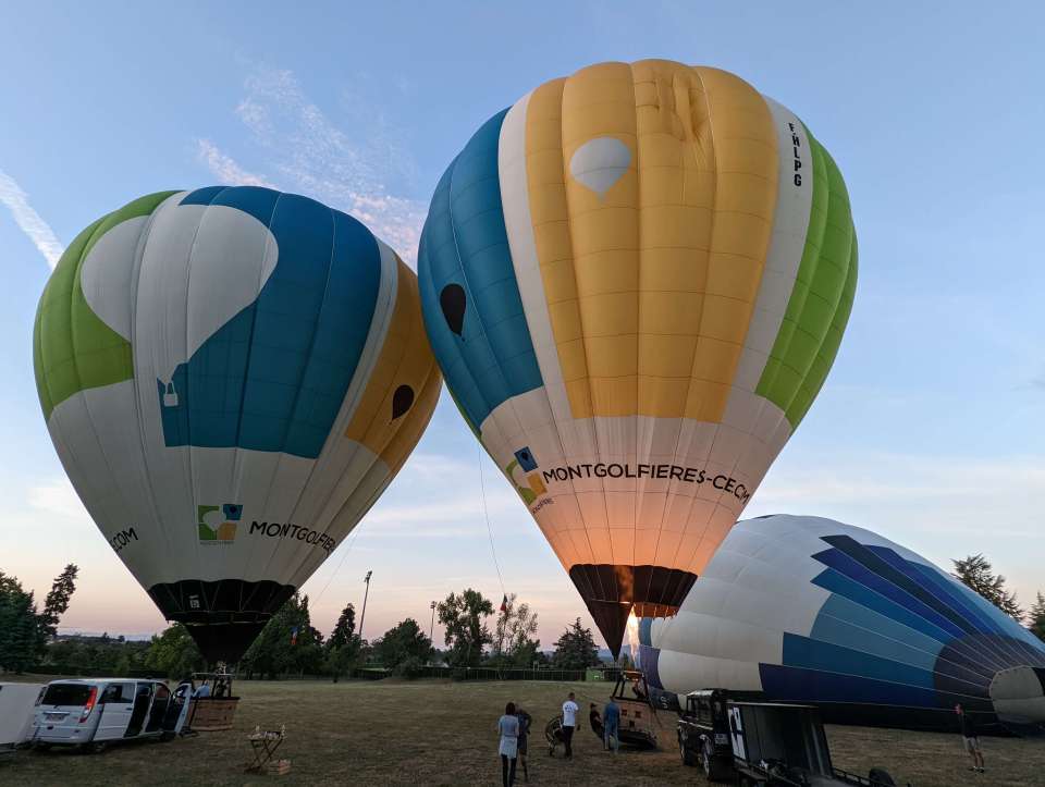 vol en montgolfière en Ardèche