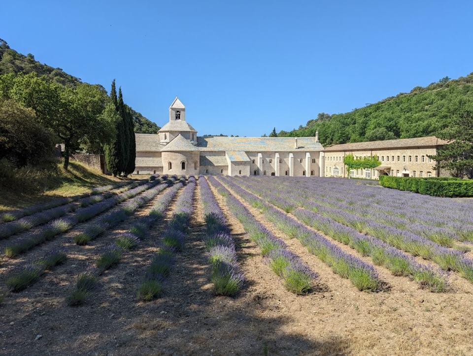 Abbaye de Senanque dans le Vaucluse