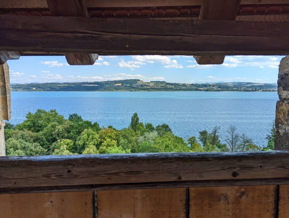 Château de Grandson à proximité d'Yverdon-les-Bains