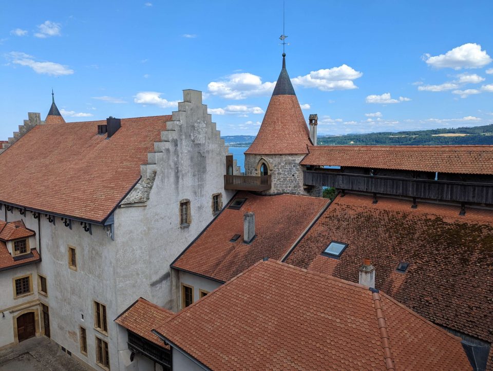 Château de Grandson à proximité d'Yverdon-les-Bains
