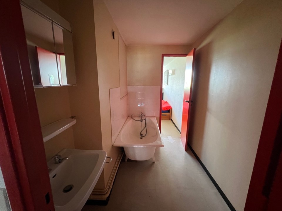 appartement témoin dans l'unité d'habitation sur le site Le Corbusier de Firminy