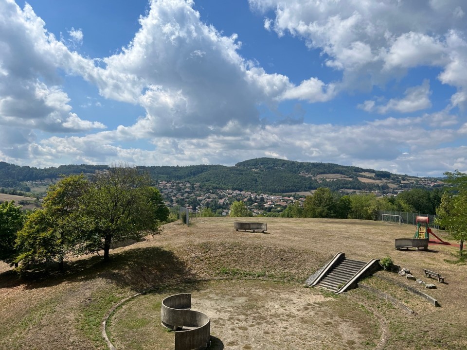 appartement témoin dans l'unité d'habitation sur le site Le Corbusier de Firminy