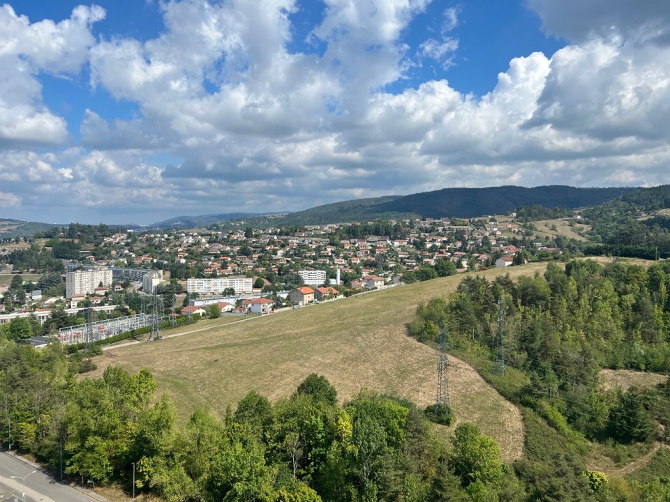 unité d'habitation sur le site Le Corbusier de Firminy