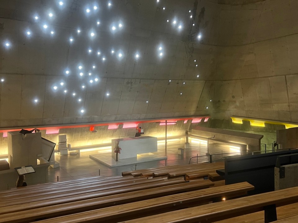 Eglise Saint Pierre site Le Corbusier de Firminy