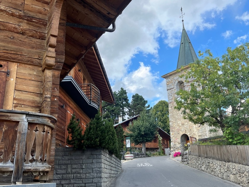 centre ville de Leysin