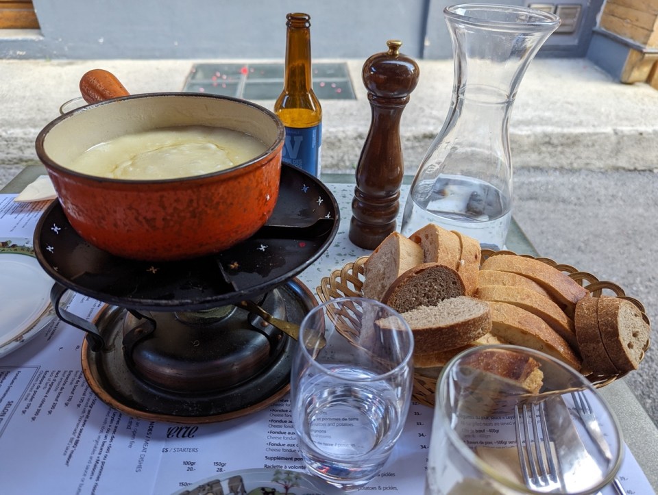 La fromagerie à Leysin