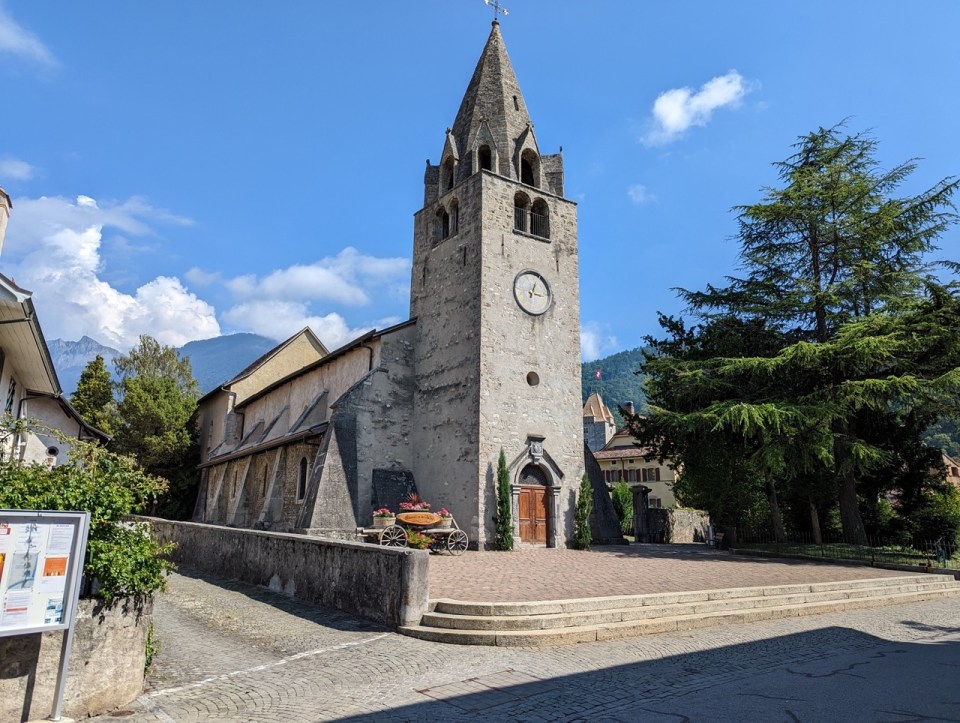 Chateau d'Aigle en Suisse