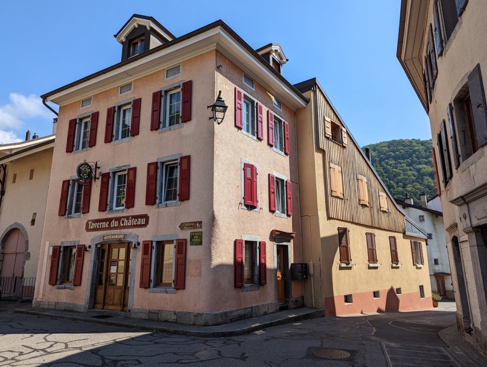 Chateau d'Aigle en Suisse