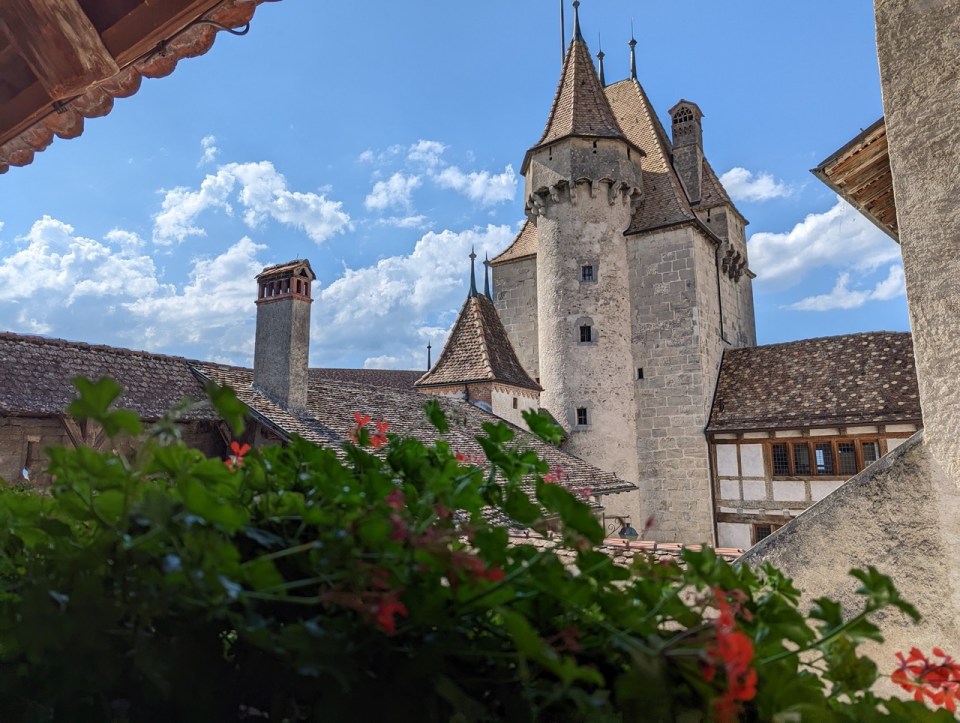 Chateau d'Aigle en Suisse