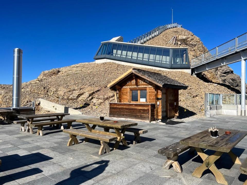 sommet du glacier 3000