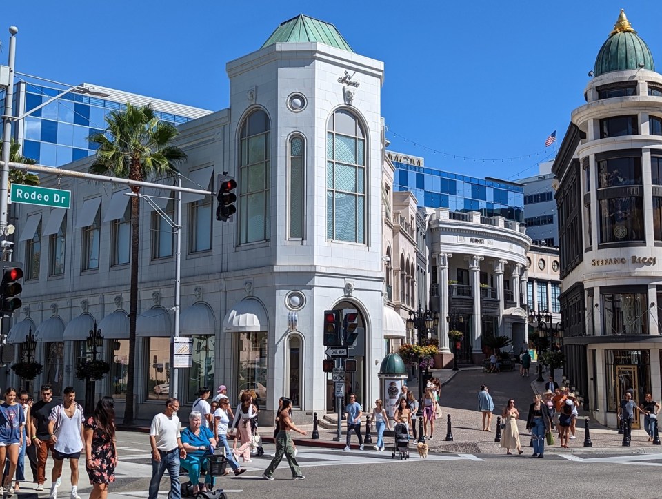 rodeo Drive à Beverly Hills 