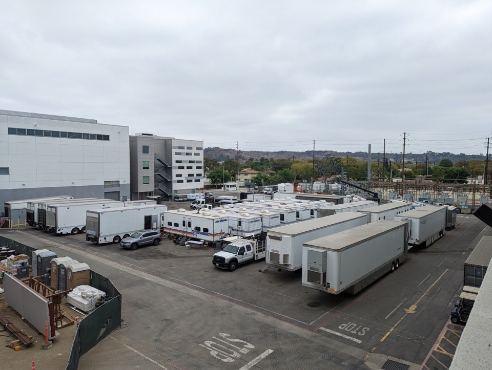 enregistrement émission télévisée dans les studios Sony à Los Angeles