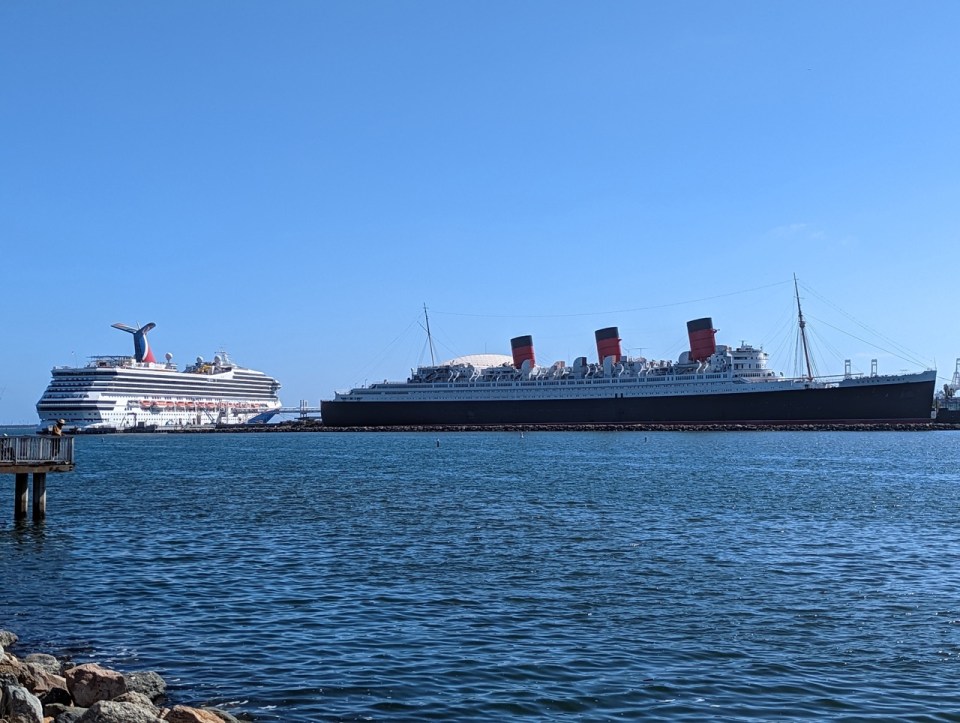 paquebot Queen Mary à Long Beach